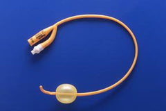 Teleflex LLC Foley Catheter Rusch Puregold™ 2-Way / Tiemann / One Eye Coude Tip 30 cc Balloon 12 Fr. PTFE (Teflon) Coated Latex