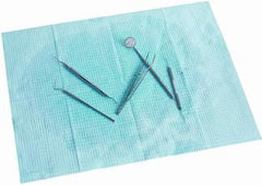 Tidi Products Procedure Towel Durawick® 13 X 18 Inch Blue NonSterile