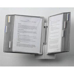 Tabletop and Wall-Mount Document Display System Replacement Sleeves • 11.875"L x 10"W each • Index tabs not included ,10 / pk - Axiom Medical Supplies