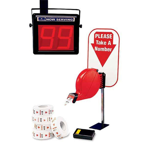 Take-a-Number Paging System Take-a-Number System ,1 Each - Axiom Medical Supplies