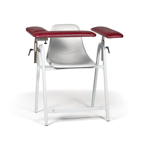 Tall Manual Blood Draw Chair Tall Height • 34"W x 28"D x 36"H ,1 Each - Axiom Medical Supplies