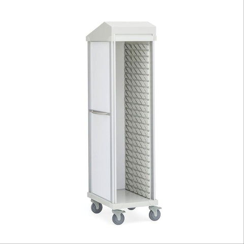 Tall Mobile Supply Cart with Accessories Keyed Lock* ,1 Each - Axiom Medical Supplies