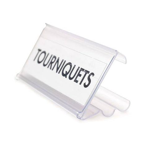 Three-Position Label Holder Three-Positioner Label Holders ,Pack oF 25 - Axiom Medical Supplies