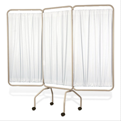 Three Panel Privacy Screen Three-Panel Folding Privacy Screen • 82"W x 69"H ,1 Each - Axiom Medical Supplies