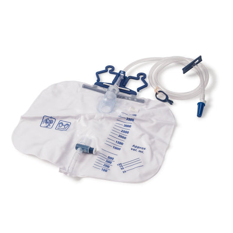 Tiger Medical Urinary Drainage Bag 4000ml Urinary Drainage Bag ,20 / pk - Axiom Medical Supplies