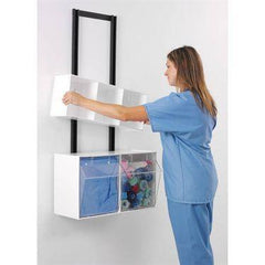 Tilt Bins 23.5"W Double • Includes 6 Removable Dividers ,1 Each - Axiom Medical Supplies