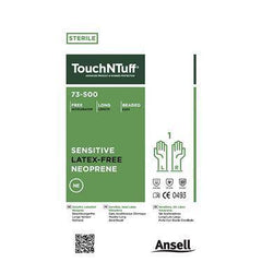 TouchNTuff Sterile Neoprene Gloves Size 8 ,200 Per Pack - Axiom Medical Supplies