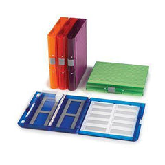 Translucent Slide Boxes 100-Place Translucent Slide Box, Assorted ,5 / pk - Axiom Medical Supplies