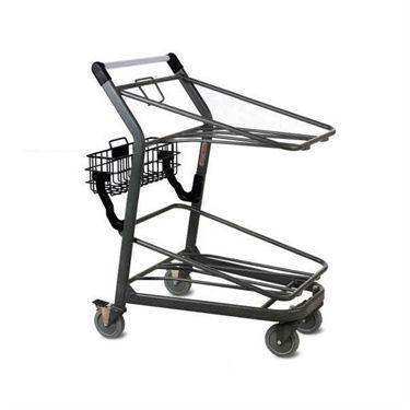 TransportTote Two-Tier Cart TransportTote Two-Tier Cart • 23.5"W x 31.75"L x 41.25"H ,1 Each - Axiom Medical Supplies