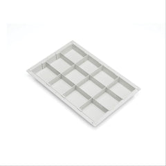 Trays and Baskets for Multi Drawer Procedure and Supply Carts Pack of 10 Label Holders • Works with 2" x 3.5" Cards ,10 Per Pack - Axiom Medical Supplies