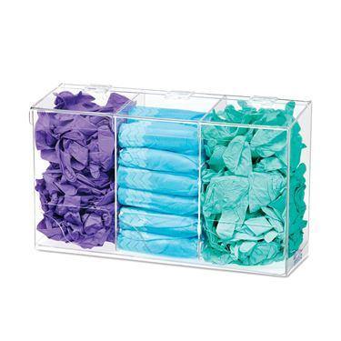 MarketLab Triple Bulk Dispenser Triple • 18"W x 5.5"D x 11"H ,1 Each - Axiom Medical Supplies