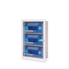 MarketLab Triple Recessed Glove Box Dispenser Triple • 11.5"W x 4.5"D x 16.75"H ,1 Each - Axiom Medical Supplies