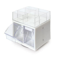 MarketLab Turn and Tilt Bench Organizer MarketLab Turn and Tilt Bench Organizer • 10.5"W x 11.25"D x 11"H ,1 Each - Axiom Medical Supplies