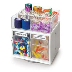 MarketLab Turn and Tilt Bench Organizer MarketLab Turn and Tilt Bench Organizer • 10.5"W x 11.25"D x 11"H ,1 Each - Axiom Medical Supplies
