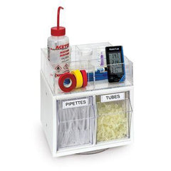 MarketLab Turn and Tilt Bench Organizer MarketLab Turn and Tilt Bench Organizer • 10.5"W x 11.25"D x 11"H ,1 Each - Axiom Medical Supplies