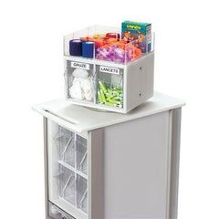 MarketLab Turn and Tilt Bench Organizer MarketLab Turn and Tilt Bench Organizer • 10.5"W x 11.25"D x 11"H ,1 Each - Axiom Medical Supplies
