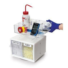MarketLab Turn and Tilt Bench Organizer MarketLab Turn and Tilt Bench Organizer • 10.5"W x 11.25"D x 11"H ,1 Each - Axiom Medical Supplies