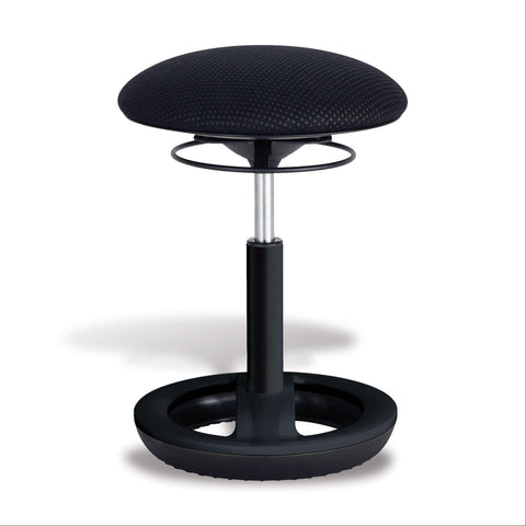 Twixt Mid-Back Ergonomic Chair Black Vinyl ,1 Each - Axiom Medical Supplies