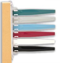 Unimed - Midwest Exam Room Signal Flag Wall Mount 6-Flag 7-1/4 X 10.125 Inch - M-733836-2636 - Each