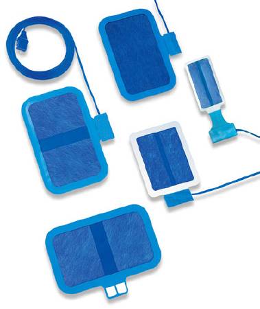 Covidien Patient Return Electrode REM PolyHesive™ II Adult, 18.3 X 11.4 cm, Conductive Area 137 cm² - M-233408-3606 - Case of 50