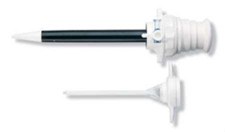 Endoscopic Trocar Versastep Plus 11 mm OD, Bladeless, Cannula and Dilator, With Radially Expandable Sleeve, Disposable