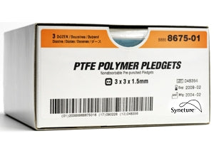 Pledget Pre-Punched Firm, Size 4.8 X 9.5 X 1.5 mm