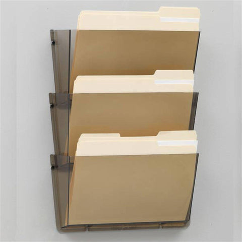 Ultra Durable 3-Pocket Wall File Holder Ultra Durable 3-Pocket Wall File Holder • Each pocket is 14.5"W x 3"D x 6.5"H ,1 Each - Axiom Medical Supplies