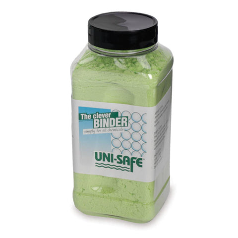 Uni-Safe Chemical Absorbent 1lb Plastic Jar 1lb • Plastic Jar ,1 Each - Axiom Medical Supplies