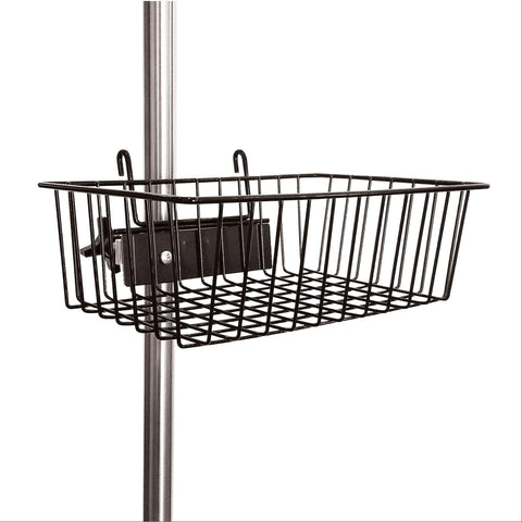 Universal Wire Basket for IV Poles Wire Basket ,1 Each - Axiom Medical Supplies