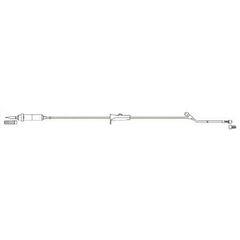 Codan US Corporation Primary Administration Set 20 Drops / mL Drip Rate 82 Inch Tubing 1 Port - M-649963-1969 - Case of 50