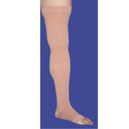 BSN Medical Compression Stocking JOBST® Relief® Thigh High Large Beige Closed Toe - M-640699-4386 - Pair