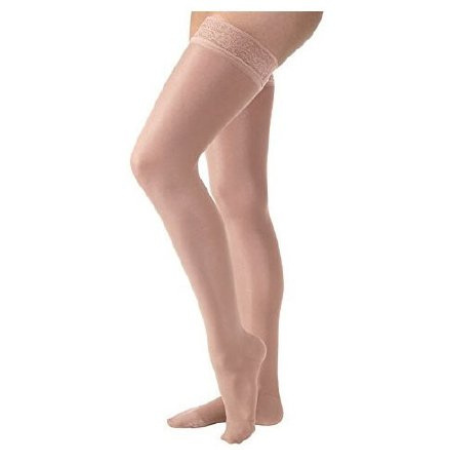 BSN Medical Compression Stocking JOBST UltraSheer Thigh High Large Honey Closed Toe - M-826310-1441 | Pair