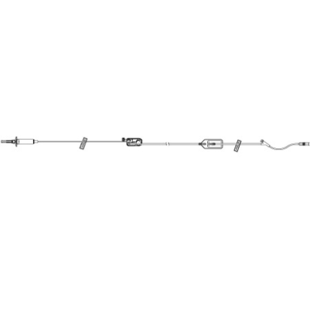 ICU Medical PLUM SET, PRIM 15DRP 0.2MIC FLTR N/DEHP 104" (50/CS) HOSPRA - M-803331-1853 - Case of 50