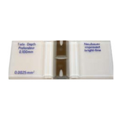 LW Scientific Hemacytometer Double Rulings, H-Shaped Moat For Counting Blood Cells - M-564839-2278 | Each