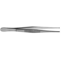 V. Mueller Tissue Forceps 8 Inch Length Surgical Grade Stainless Steel 1 X 2 Teeth - M-803647-1878 - Each