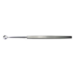 Miltex Evisceration Spoon Miltex® Bunge 5-1/2 Inch Length Small 8 mm Cup End, Flat Handle - M-561655-2104 - Each