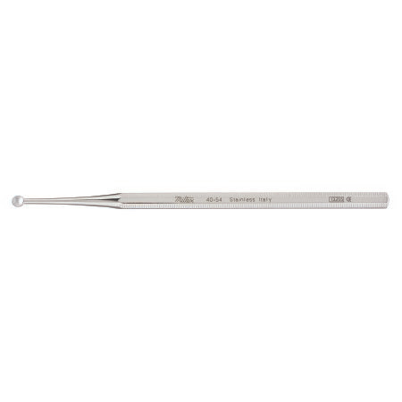 Miltex Dermal Curette Miltex® Verucca 5 Inch Length Single-ended Solid Octagon Handle 4 mm Tip Straight Round Cup Tip - M-301922-2657 - Each