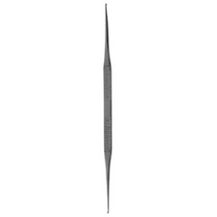 V. Mueller Stapes Curette V. Mueller® Paparella 6-1/4 Inch Length Double-ended Handle Size 20, 0.9 mm Tip / 1.5 mm Tip Round Cup Tip - M-774411-4251 - Each