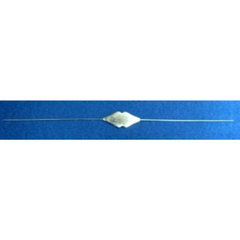 V. Mueller Lacrimal Probe Double-ended Size 0000 - 000, 14 cm Length - M-742377-4075 - Each