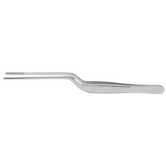 Ear Forceps McKesson Lucae 5-1/2 Inch Length Office Grade Stainless Steel NonSterile Bayonet Handle Serrated Tips - M-487476-3958 - Each