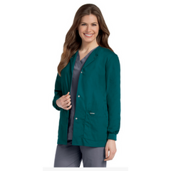 Landau Uniforms Warm-Up Jacket Royal Blue 3X-Large Hip Length Reusable - M-999165-3930 - Each
