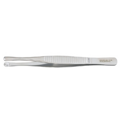 Miltex Tissue Forceps Vantage® Russian 6 Inch Length Floor Grade Stainless Steel NonSterile NonLocking Thumb Handle Straight - M-768728-1337 - Each