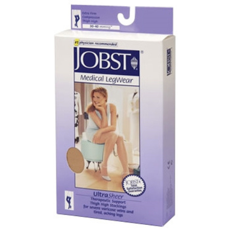 BSN Medical Compression Stocking JOBST Knee High Small Midnight Navy Closed Toe - M-584359-2719 | Pair