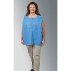 Graham Medical Products Scrub Shirt AmpleWear® Large Blue / White 1 Pocket Unisex - M-639211-2120 - Case of 50