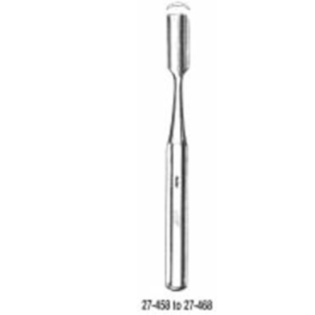 Miltex Instrument Gouge Hibbs 9-3/4 Inch L X 3/4 Inch W Straight - M-662502-4762 - Each