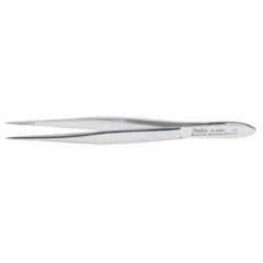 Miltex Splinter Forceps Miltex® 4-1/2 Inch Length OR Grade German Stainless Steel NonSterile NonLocking Thumb Handle Straight Pointed Tip - M-157469-3204 - Each