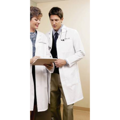 Fashion Seal Uniforms Lab Coat White X-Large Knee Length Reusable - M-465611-4231 - Each