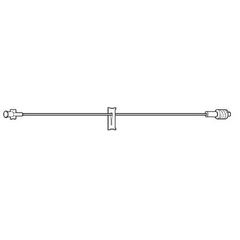 Baxter Extension Set 36 Inch Tubing 0.33 mL Priming Volume DEHP-Free - M-315632-4273 - Each