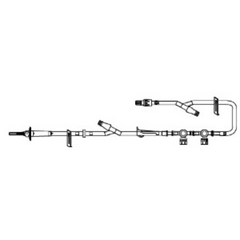 ICU Medical Primary Administration Set 15 Drops / mL Drip Rate 120 Inch Tubing - M-651357-1005 - Case of 25