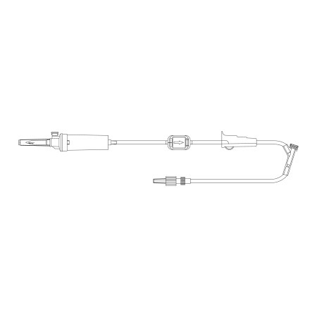 Primary Administration Set MedStream 20 Drops / mL Drip Rate 108 Inch Tubing 1 Port - M-1137990-3894 - Case of 300